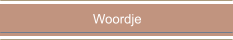 Woordje
